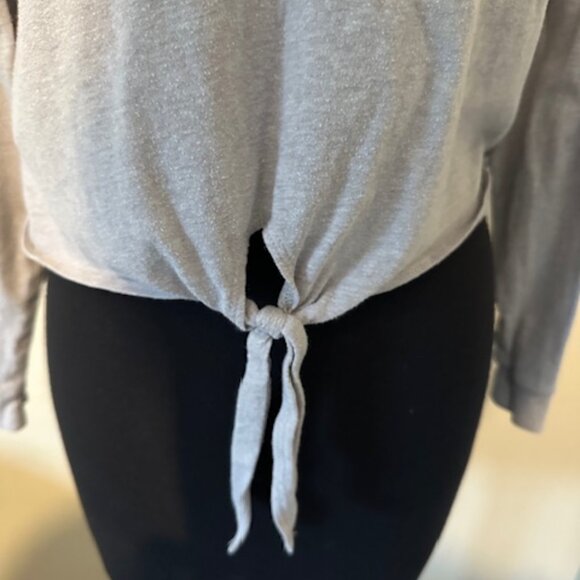 Grey "No Worries" Shirt  8647 - Picture 4 of 7